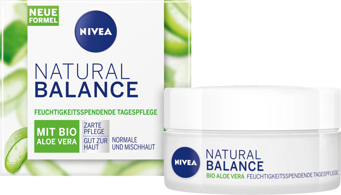 Nivea Day Cream Natural Balance Moisturizing, 50 Ml