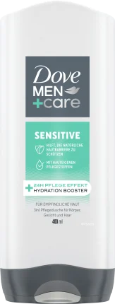 Care shower sensitive 3in1, 400 ml