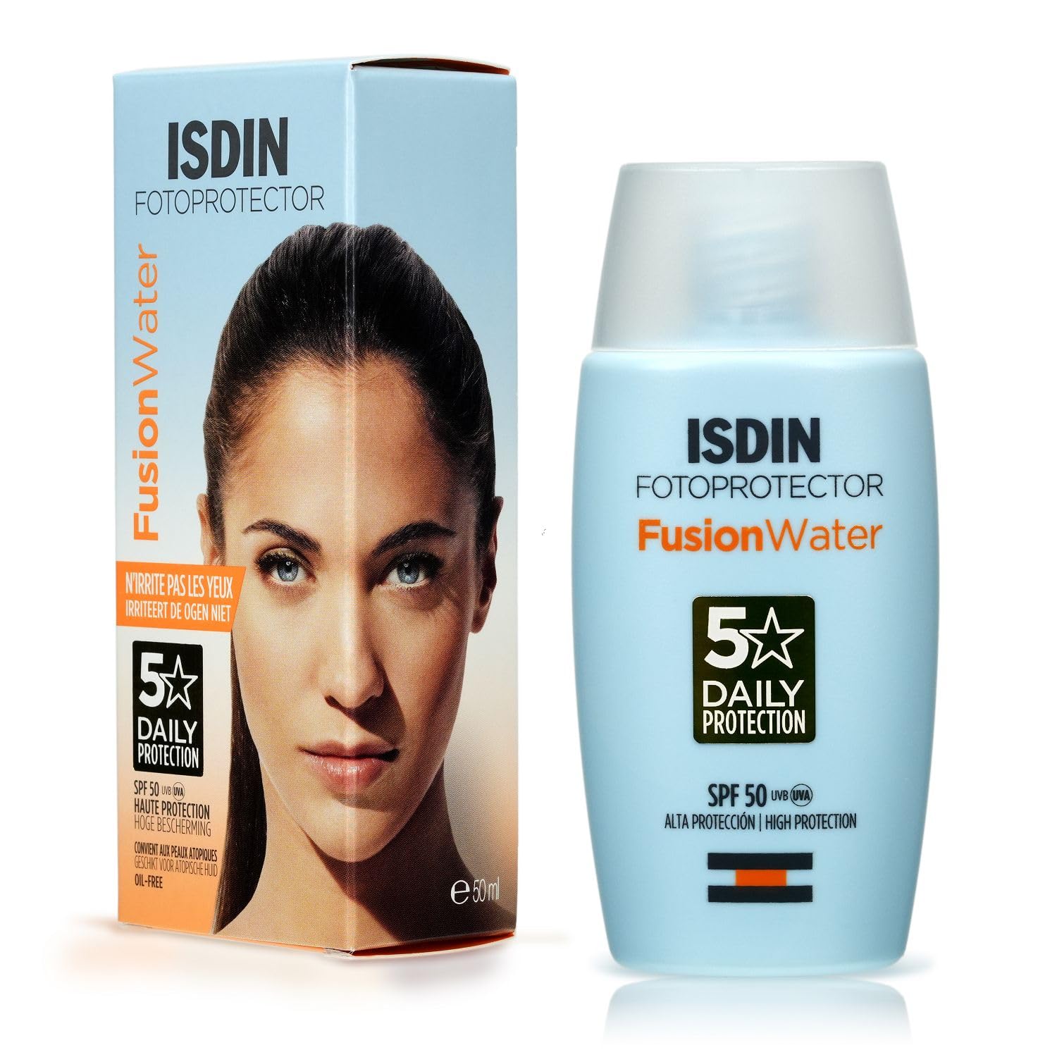 Generic Isdin Fusion Water Photo Protector SPF 50 50 ml Set of 2