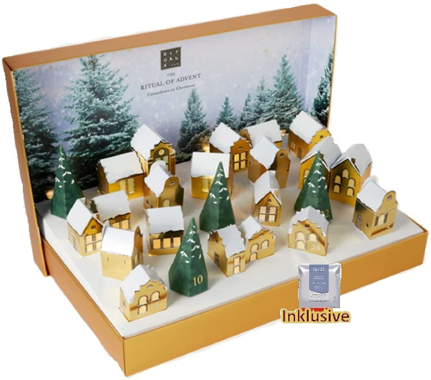 RITUALS Adventskalender 2021 Frauen DELUXE - Beauty Kosmetik Advent Kalender, 24 Geschenke Pflege Weihnachtskalender Frau, Adventkalender Damen