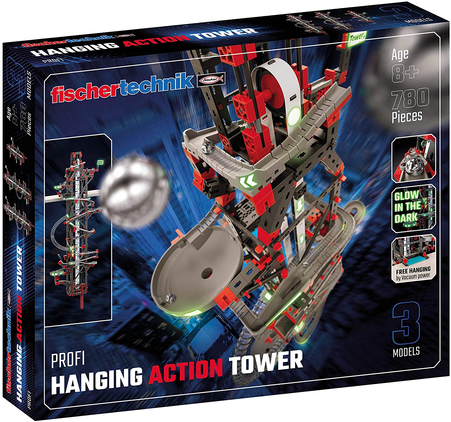 Fischertechnik 554460 Hanging Action Tower From 8 Years - The Worlds First