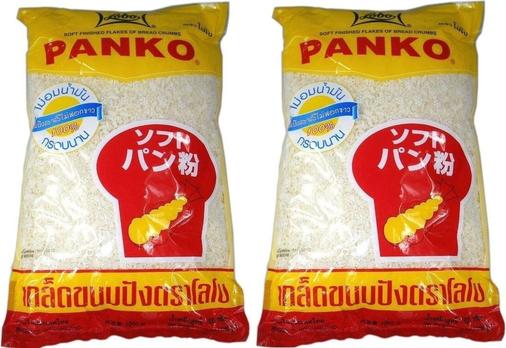 2-pack LOBO PANKO Japanese-style breadcrumbs (2x 1kg) | Tempura | Breadcrumbs