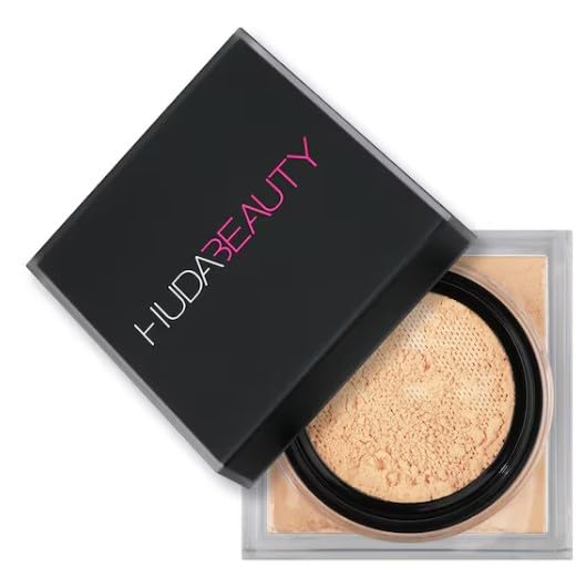HUDA BEAUTY Original Easy Bake Loose Baking & Setting Powder Loose Powder Fixing Makeup 20 g Bella (BANANA BREAD, 20.00 g (1 pack))