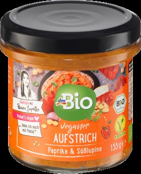 Vegan spread of Paprika & sweet lupine, 135 g