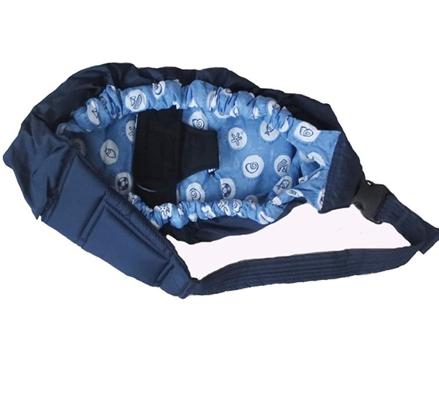 Meishine® Cotton Adjustable newborn baby carrier baby sling baby wrap carrier baby sling baby carrier front Carrier light blue