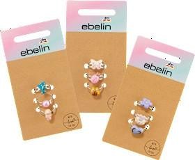 Children's ring set with different motifs, 3 pieces