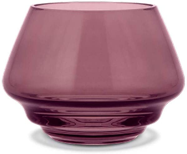 Holmegaard Candle holder 10.4x10.4x8.2 purple