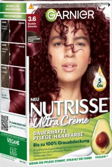 Nutrisse 3.6 Dark Cherry, 1 St