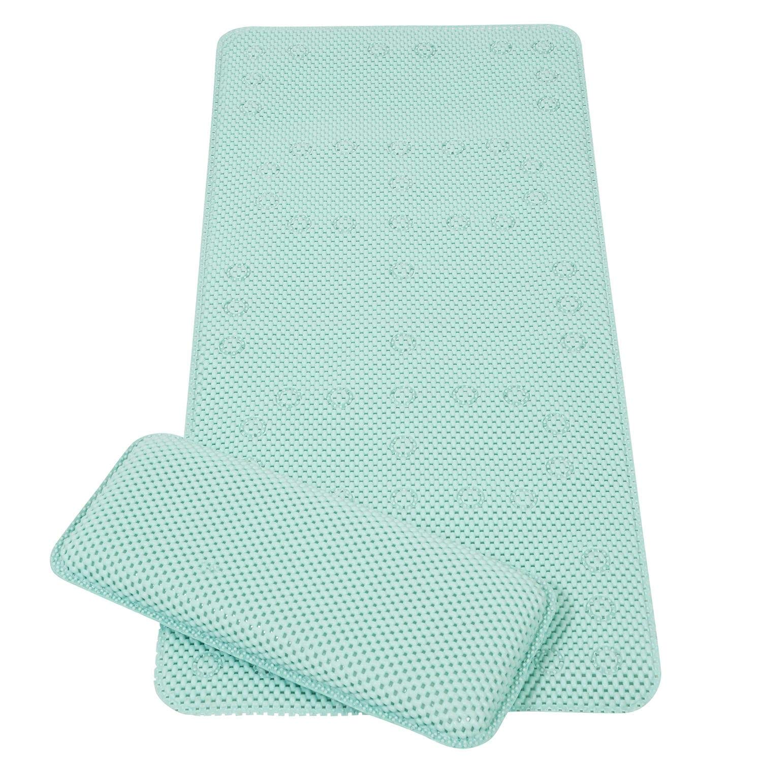 Clevamama 3529 Bath Mat with Knee Pad, Multi-Colour, 100 g