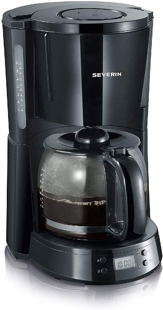 \'Severin KA 4191 Select Coffee Machine with Timer – Black