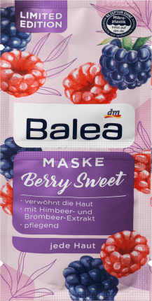 Facial mask Berry Sweet, 16 ml