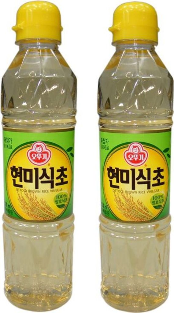 [ 2x 500ml ] OTTOGI Brown Rice Vinegar (made from brown rice, for sushi ) / Brown Rice Vinegar