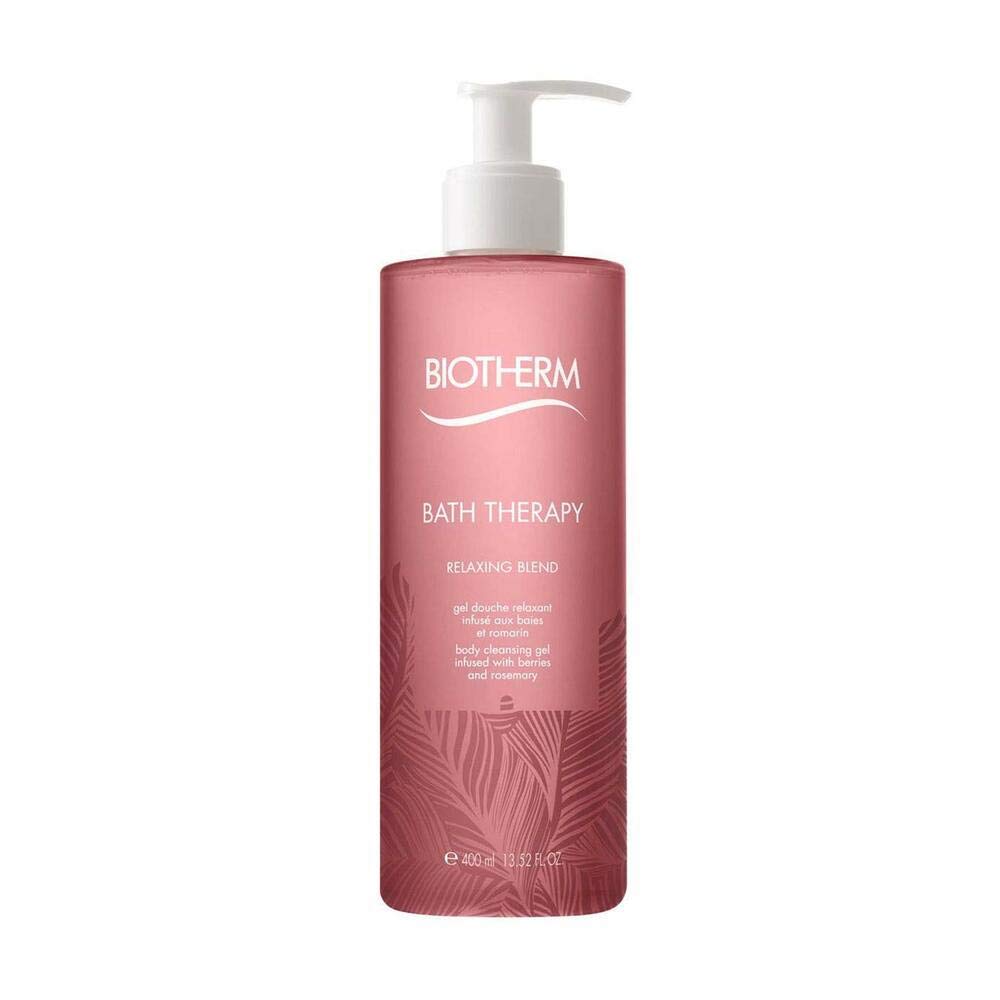 Biotherm Bath Therapy Body Cleansing Gel Relaxing Blend Shower Gel 400 ml, ‎transparent