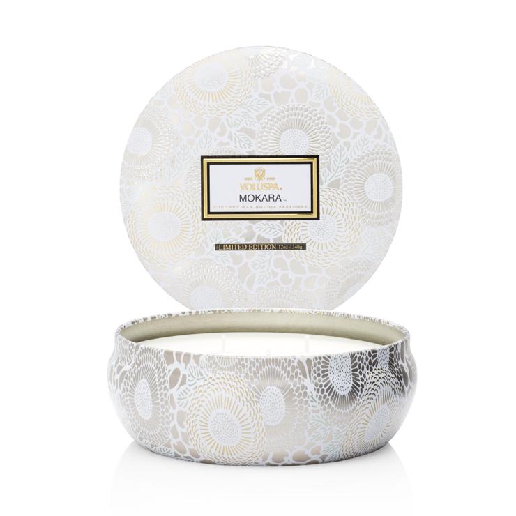 3-Wick Scented Candle In A Tin 60H