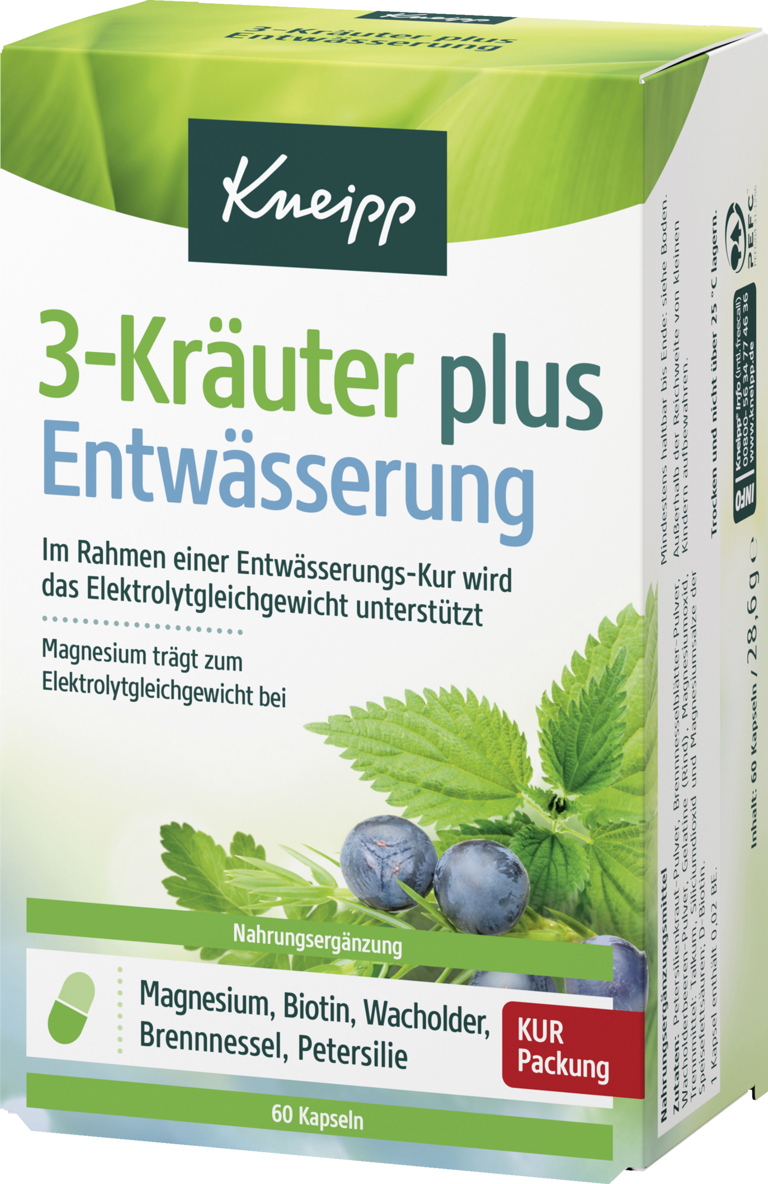 3 herbs plus drainage capsules