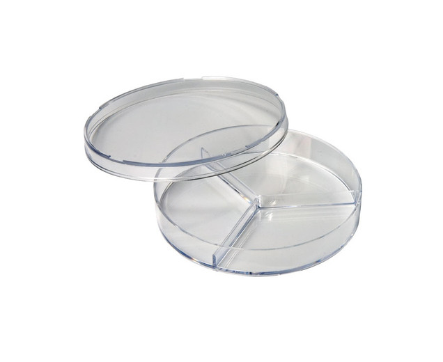 Betzold Petri Dishes With Three Partitions And Cover