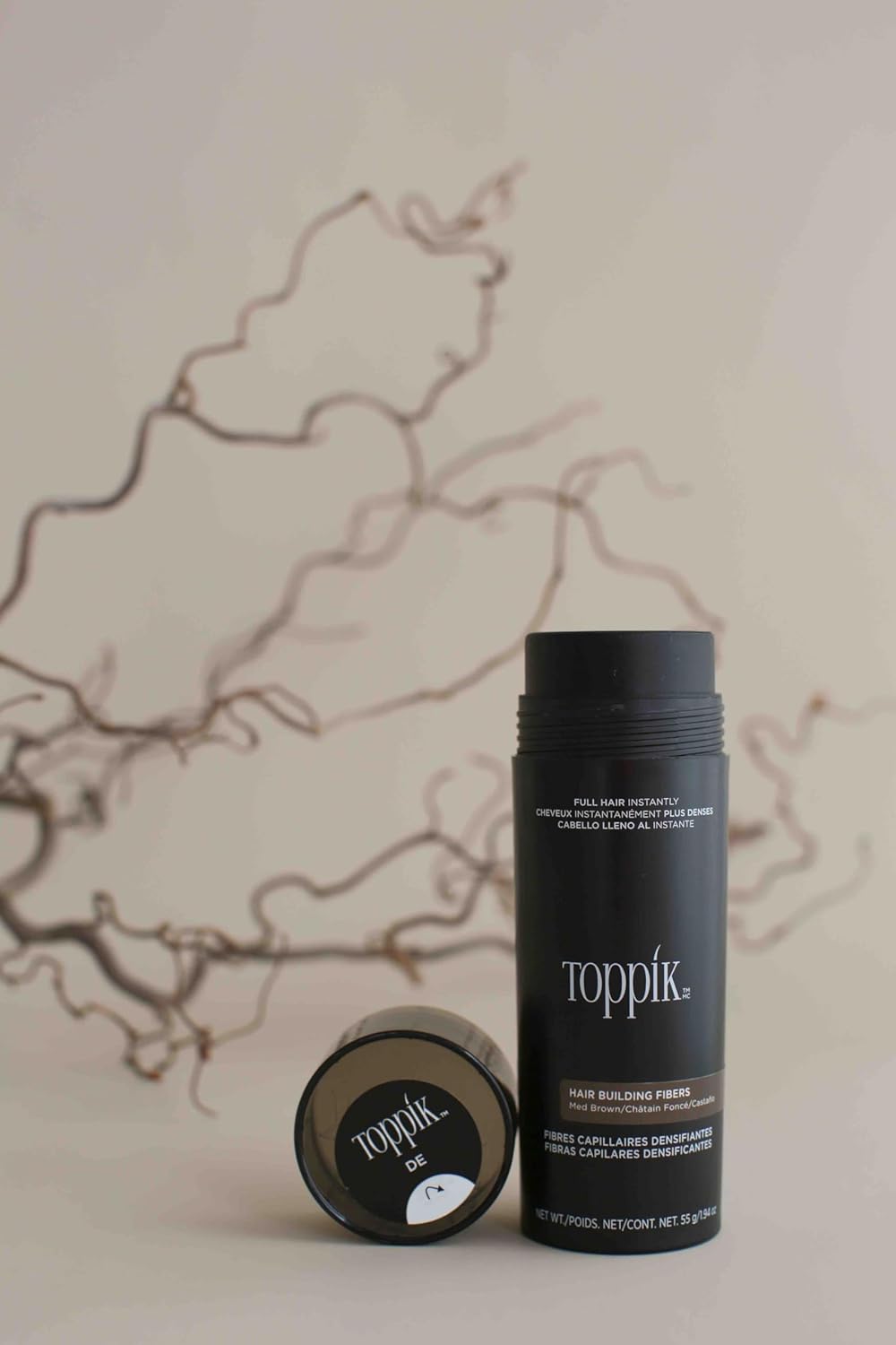 TOPPIK 55g Hair Fibres Hair Thickener Scattered Hair Pouring Hair Light Blonde