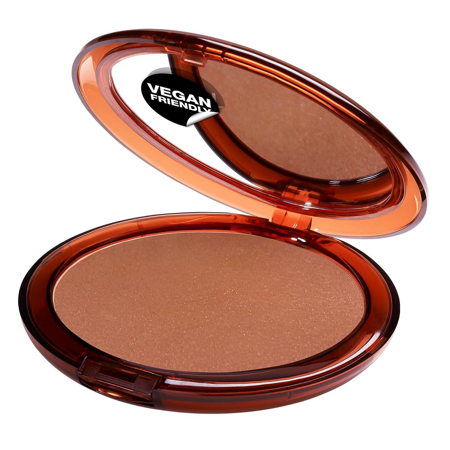 IsaDora Bronzer - Hochwertiges Bronzer Puder - Natürliches Finishing - Einfach zu verblenden - Bronzing Powder für einen sonnengeküssten Teint - Cruelty Free - Powder Make Up - Terracotta Bronze 43
