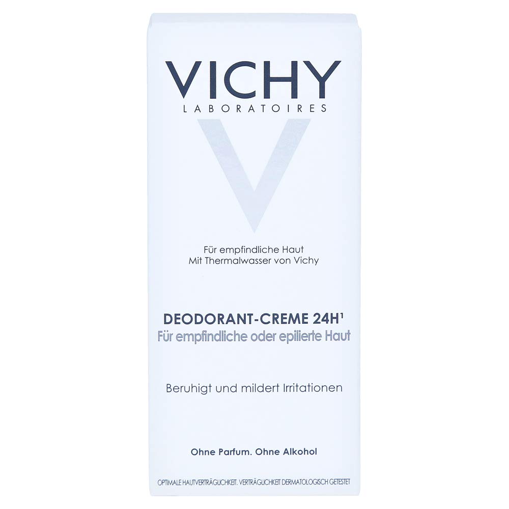 VICHY Deodorant Cream for Sensitive Skin Double Pack 2 x 40 ml