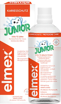 Mouthwash caries protection junior, 6-12 years, 400 ml