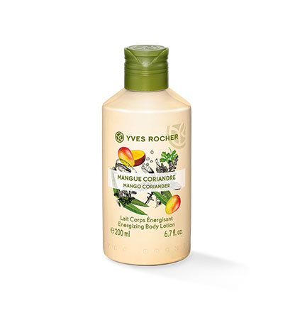 Yves Rocher Mango Coriander Body Milk – 200 ml – Refreshing and Moisturising The Body Milk Mango Coriander