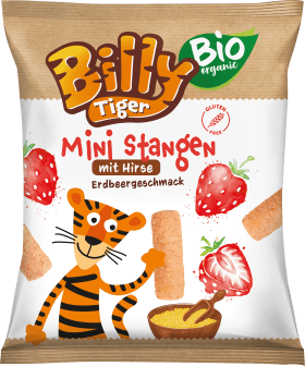 Children's snack mini stood millet strawberry taste, from 3 years, 30 g