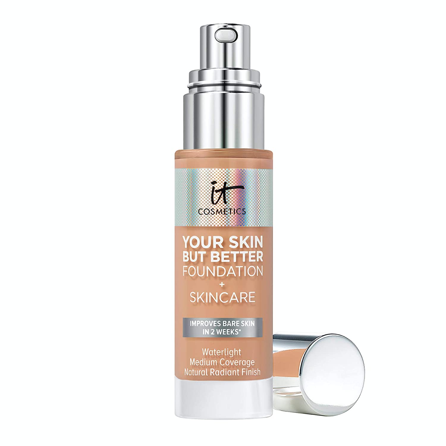 IT Cosmetics Your Skin But Better Foundation + Skincare 30 ml (34 Medium Cool), ‎34 cool