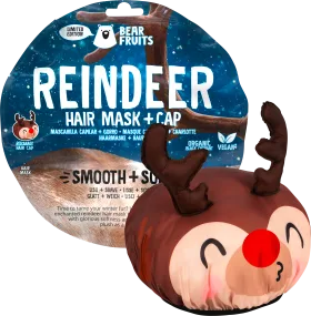 Haarmask Reindeer, Hair Mask + Cap, 20 ml