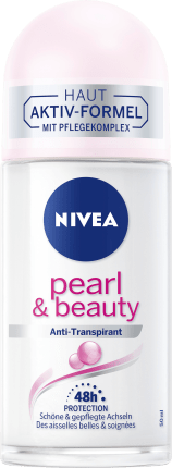 Nivea Deodorant Roll On Antiperspirant pearl & beauty, 50 ml