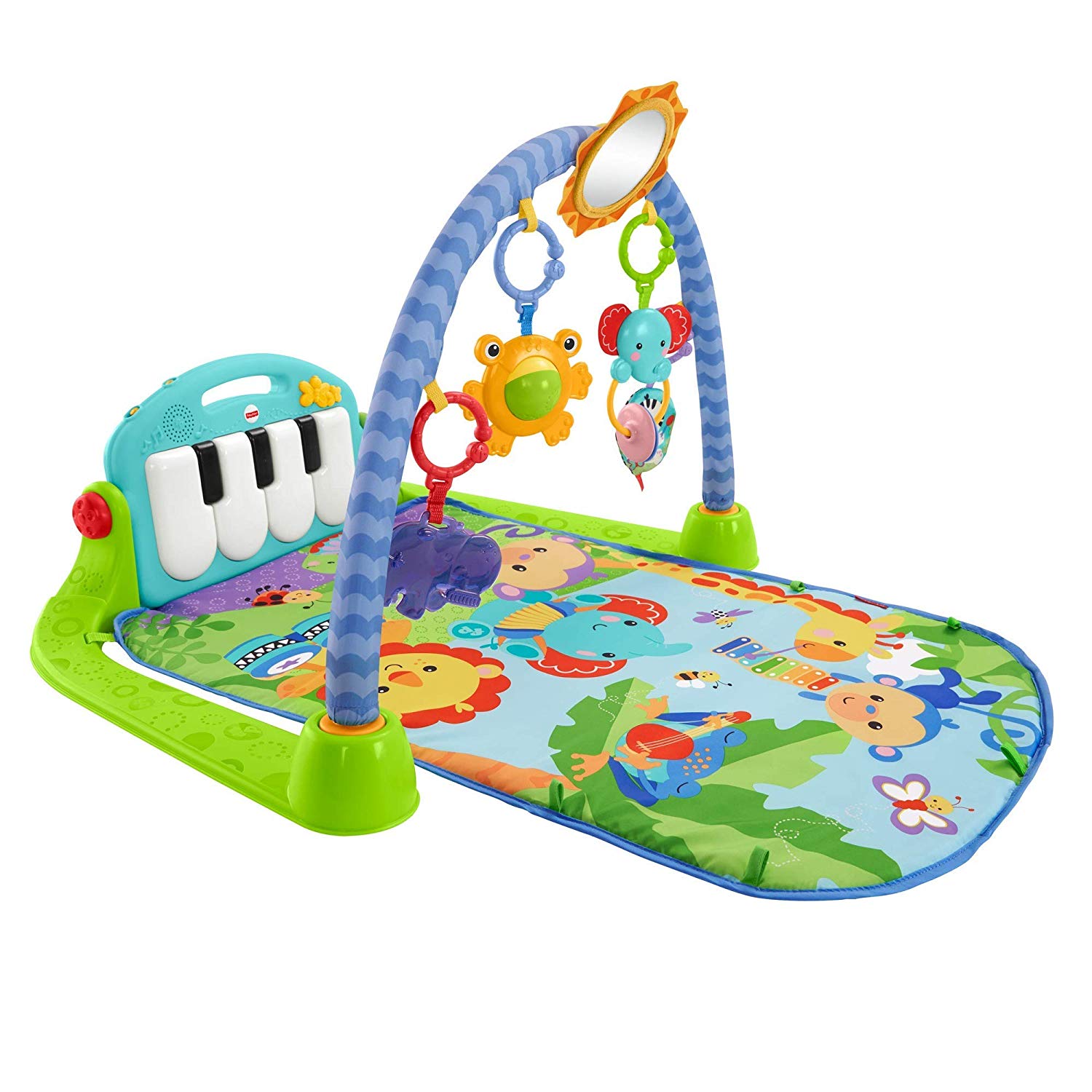 Fisher Price - Rainforest Piano Gym with Music and Lights