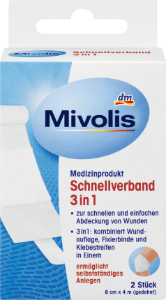 Mivolis Quick bandage 3in1, 2 st