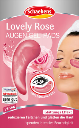 Schaebens Lovely Rose Eye Gel Pads, 1 Pc