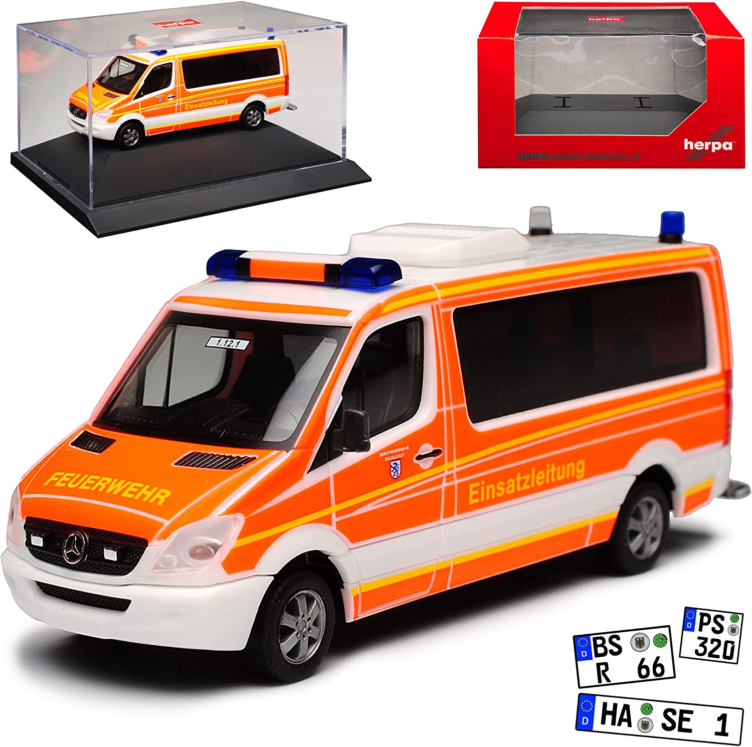 Mercedes-Benz Sprinter Ii Transporter Personen Team Leader Feuerwher Ingols