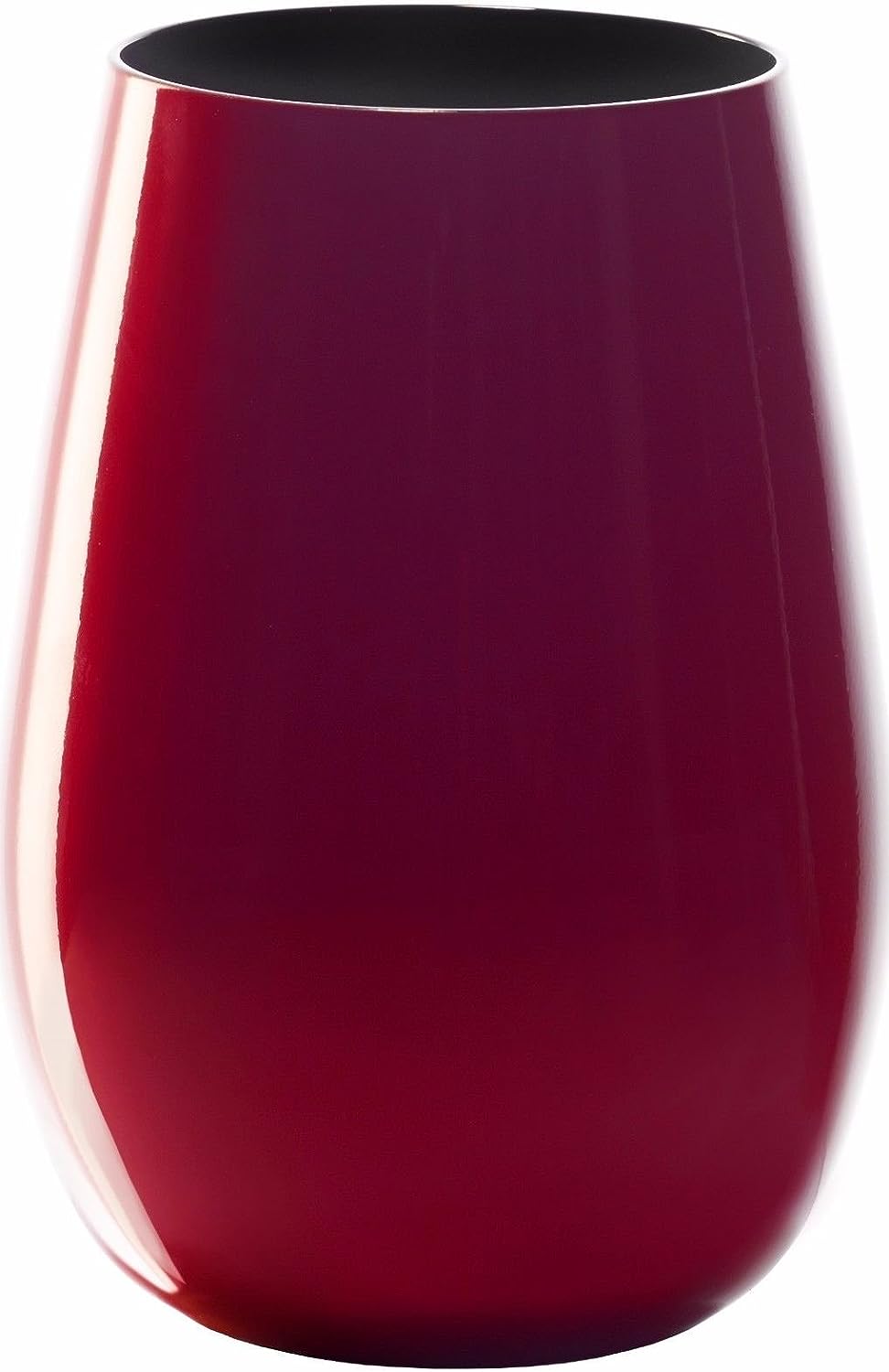 Stölzle Lausitz Olympic Wine Glasses, Red and Black, Gloss or Matt
