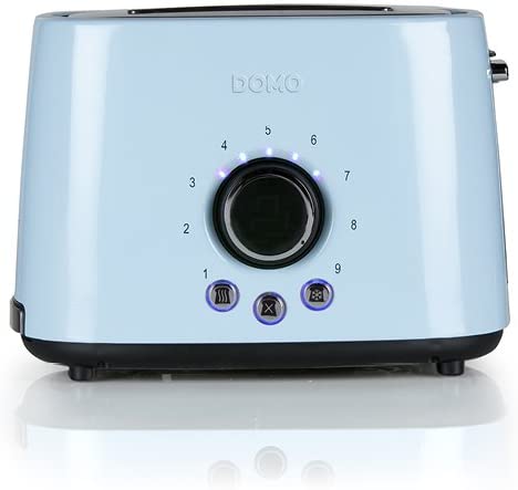 Domo DO953T Toaster Stainless Steel Light Blue