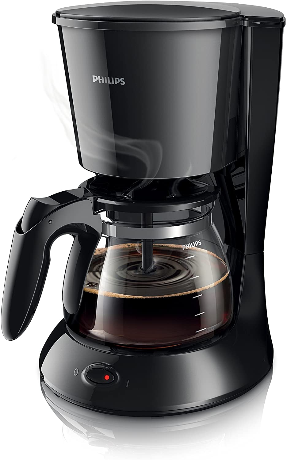 Philips HD7461 Filter Coffee Machine – Daily 15 1000 W Aroma Swirl, Einheitsgröße, black