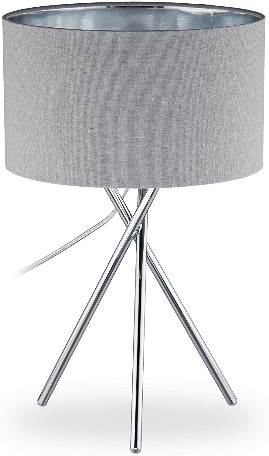 Relaxdays Tripod Lamp Decorative Lamp With Switch