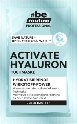 b.e. routine Sheet mask Activate Hyaluron BYOW, 1 pc