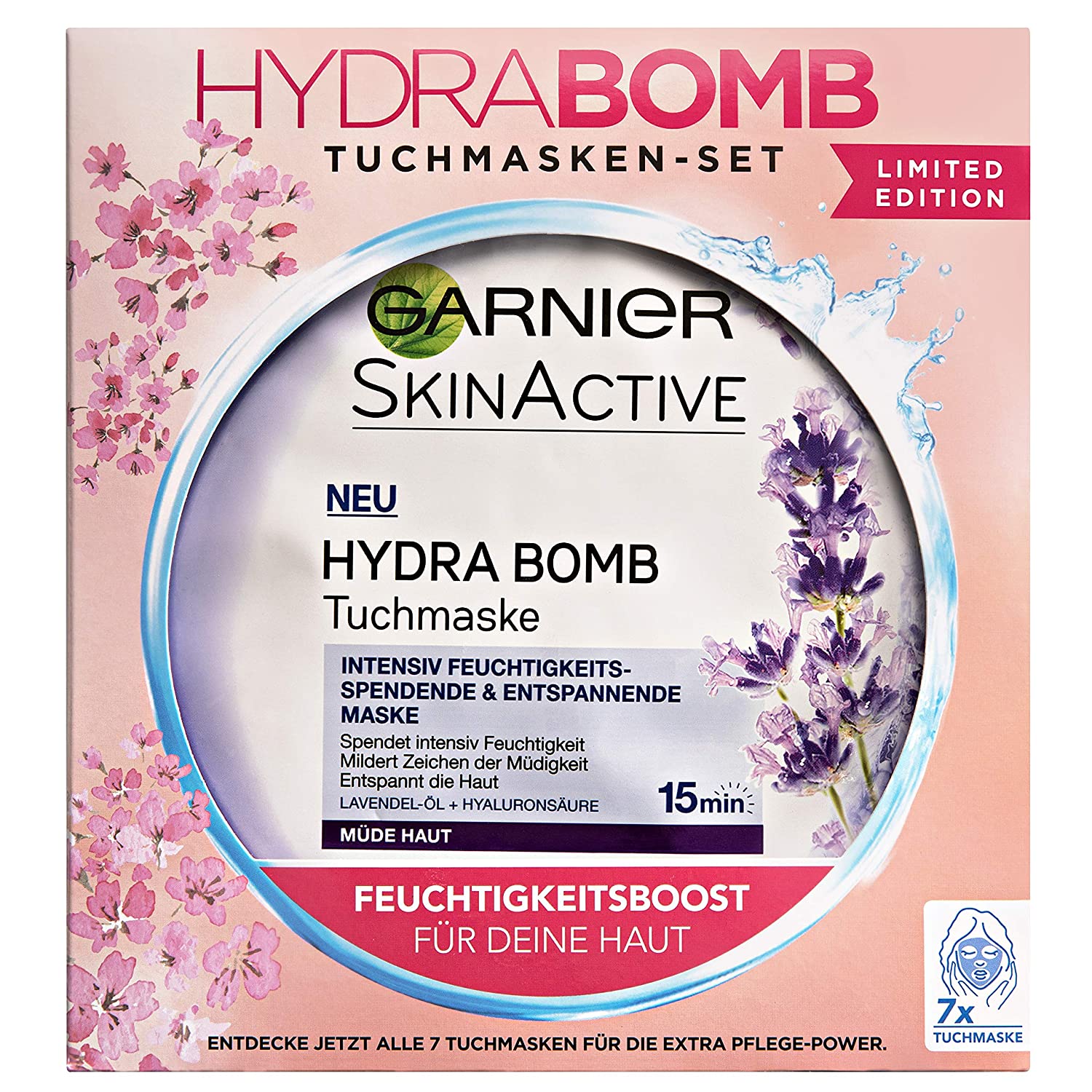 Garnier Skin Active Hydra Bomb Cloth Masks Set