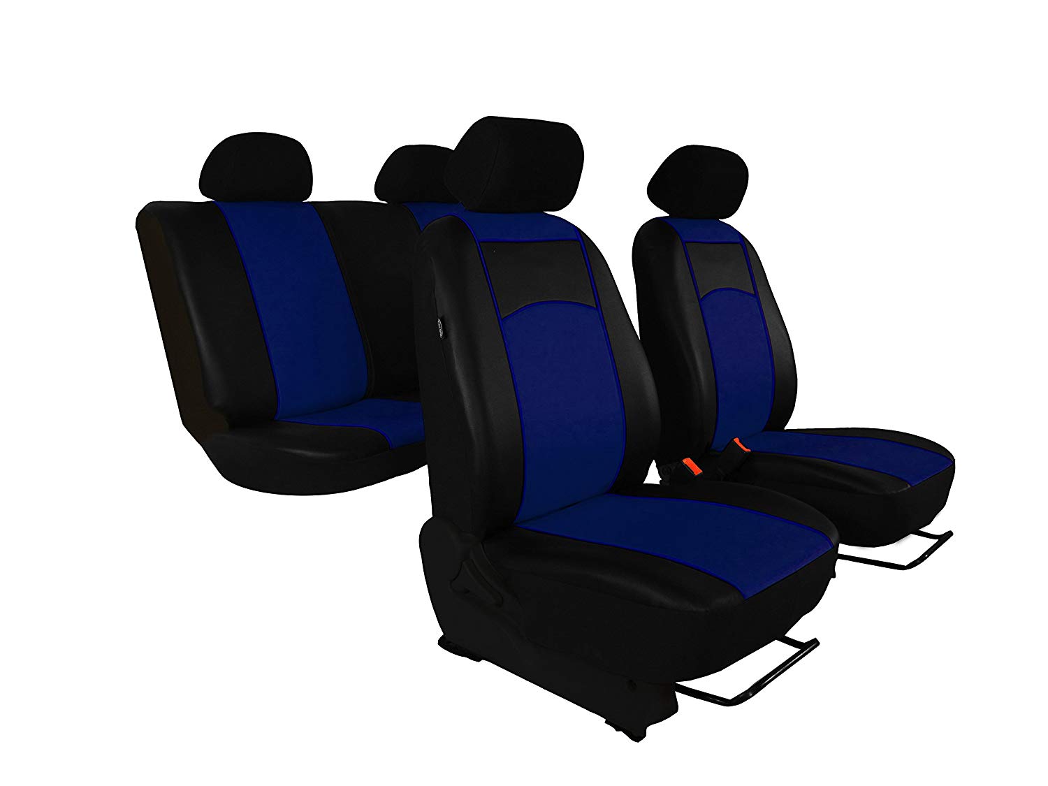 &apos;Universal Imitation Leather Seat Cover Set for Civic VII Design Faux Leather with Decorative Tuning. In This listing. Blue.