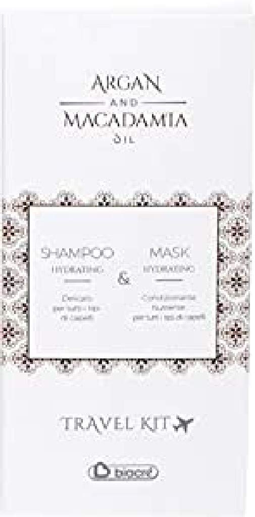 Biacre S1104 Shampoo and Mask Travel Set with Argan Oil and Macadamia 100 ml