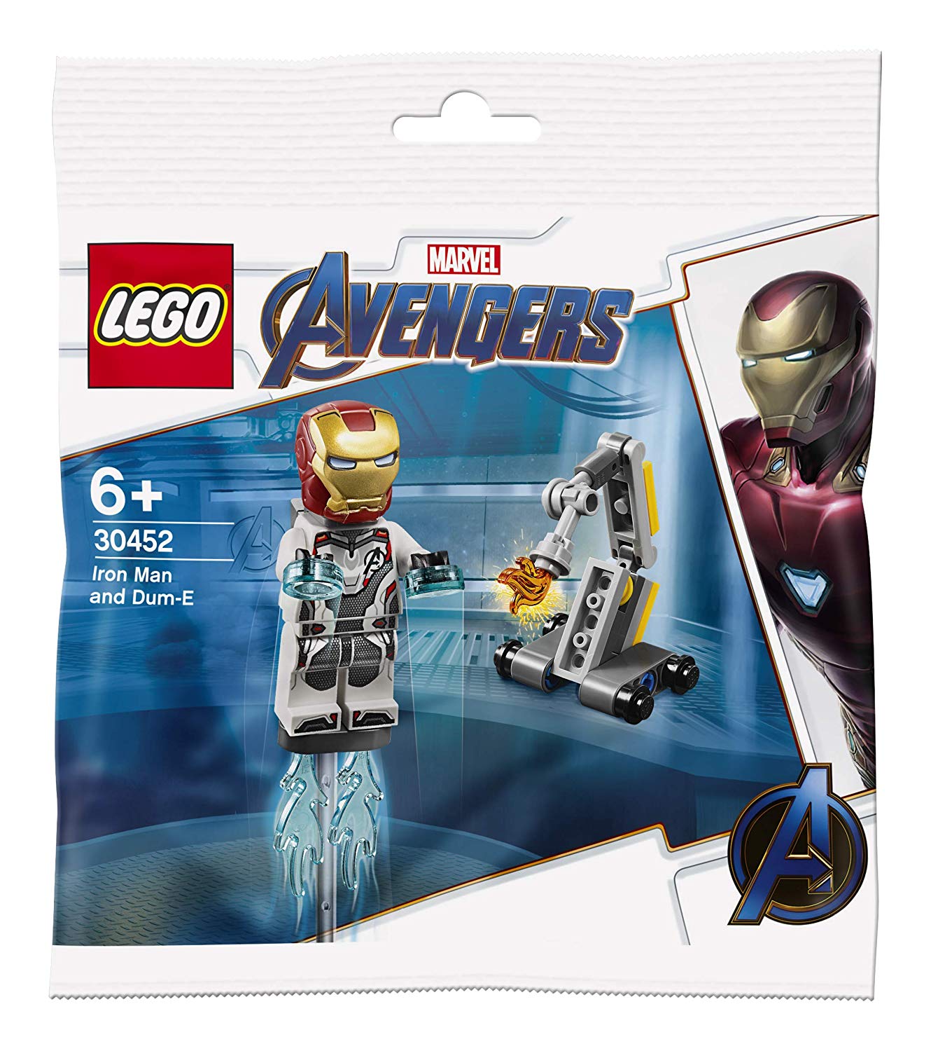 Lego Marvel Avengers Iron Man And Dum-E 30452 Polybag