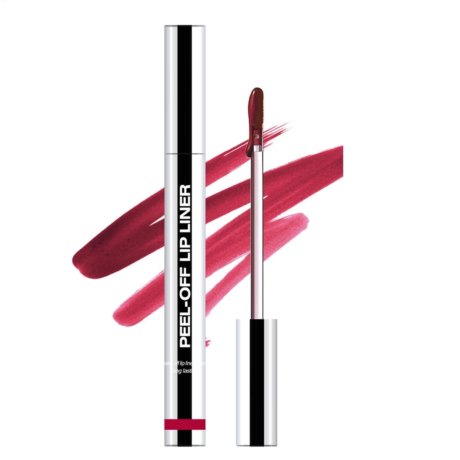 Lip Stain Peel Off Waterproof Peel Off Lip Liner Stain Smudge-proof Lipstain Peel Off Long-Lasting Lip Liner Highly Pigmented and Smooth Lip Gloss Stain Lipstick for Women