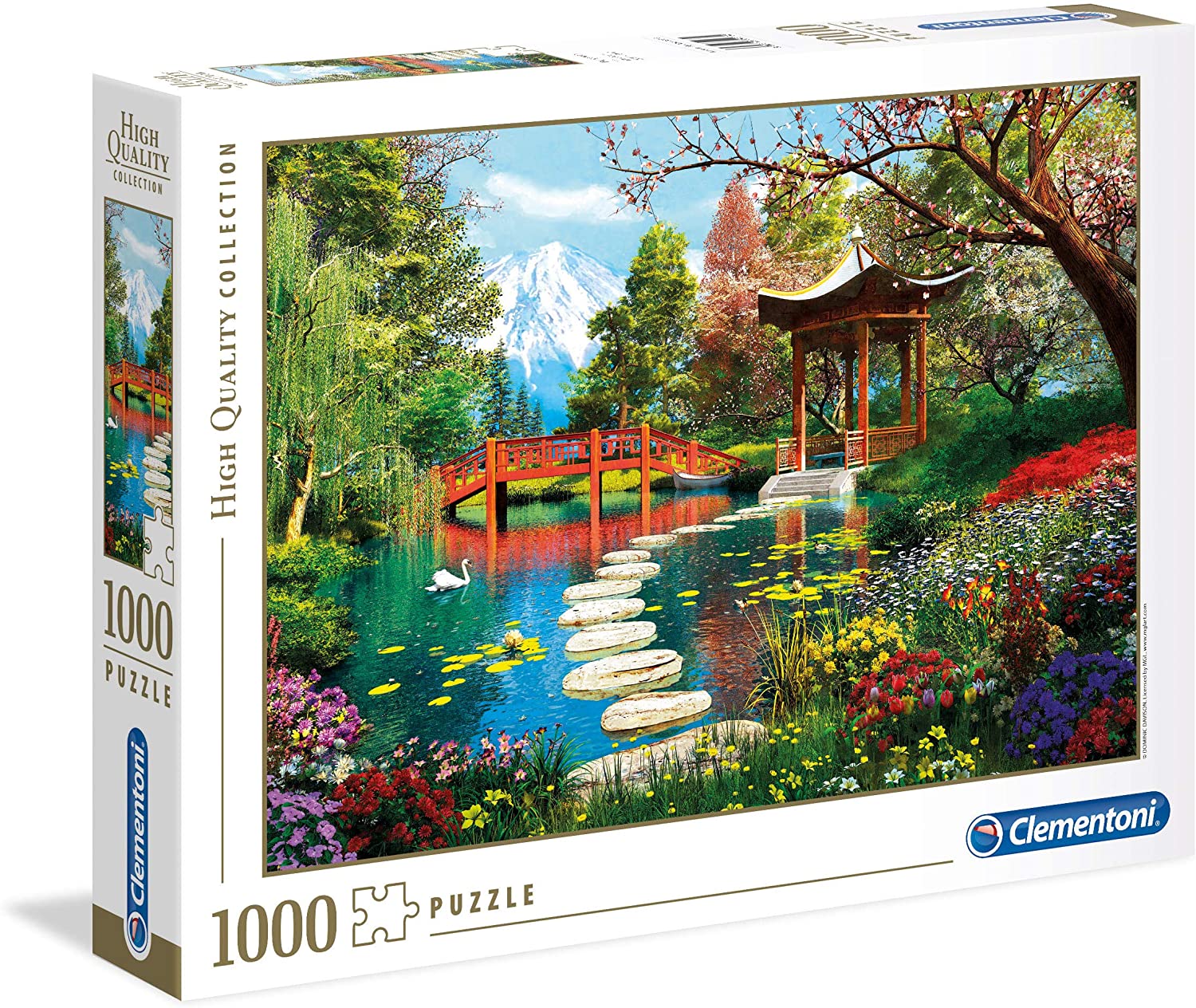 Clementoni 39513 Fuji Garden Japan Jigsaw Puzzle Collection 1000 Pieces