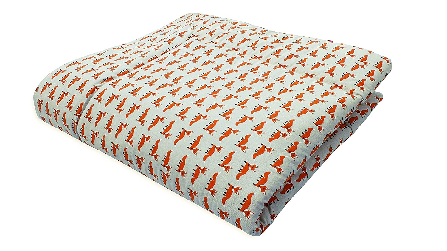 Ideenreich 2384 Crawling Blanket King Playpen Mattress, 120 x 120 cm brown