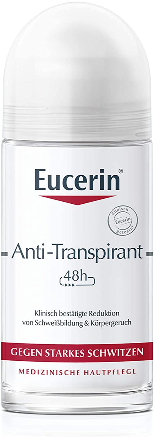 Eucerin Deodorant Antiperspirant Roll-On 48 Hours 50 ml