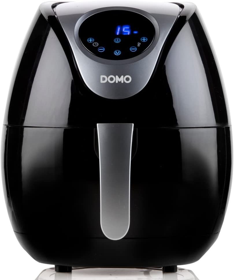 Domo DO509FR XL Low-Fat Fryer, for Quick Frying without Oil or Fat, 3.5 Litres