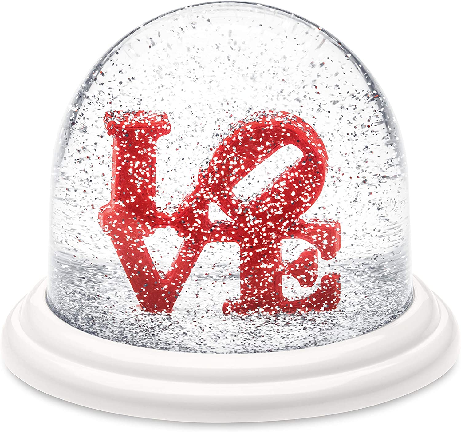 Koziol Snow Globe – Clear – 10.8 cm Love Picture Dream Globe Big Dream Ball, Ball, 6213535