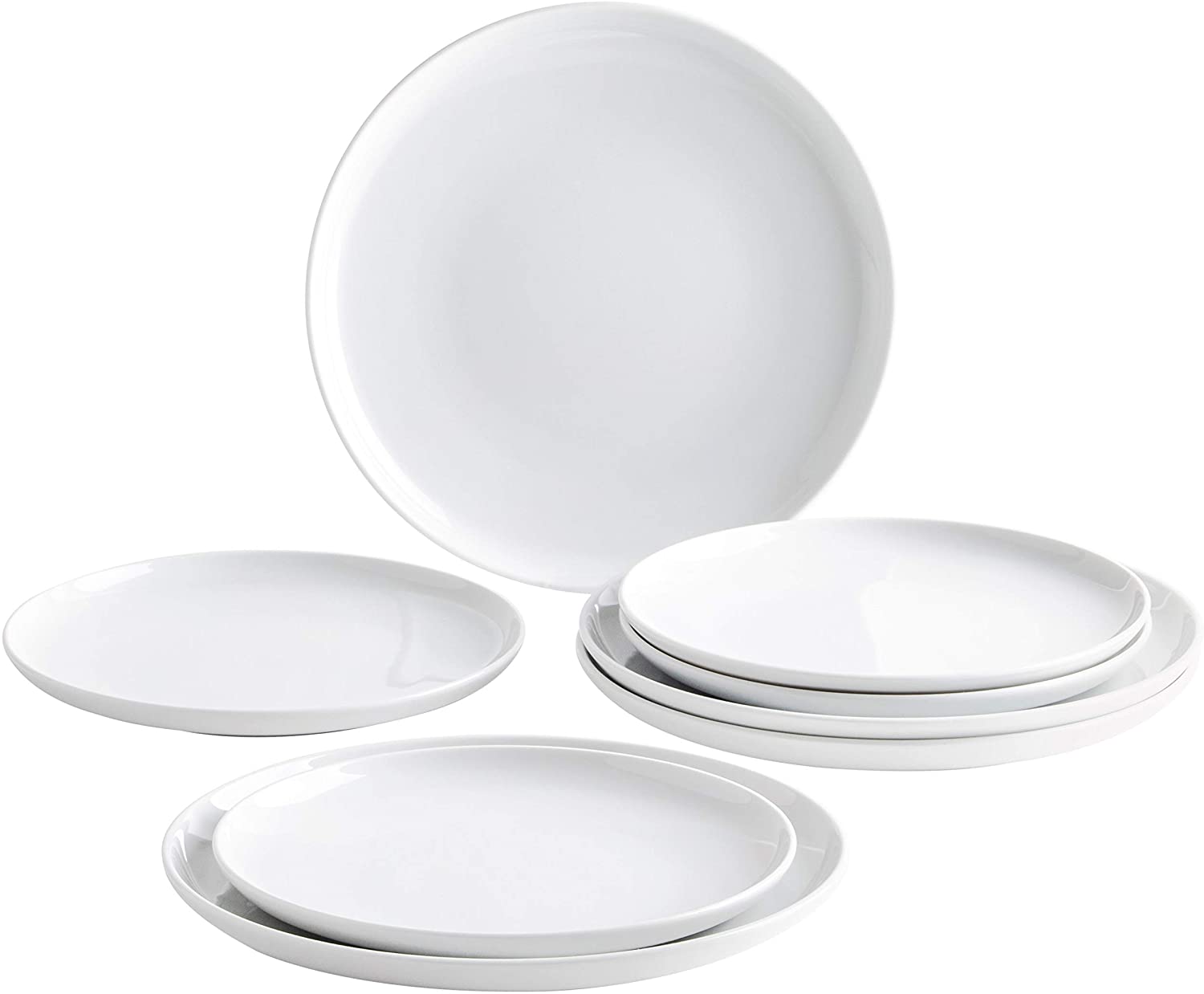 KAHLA BBQ Grill Plate Set 8-Piece White