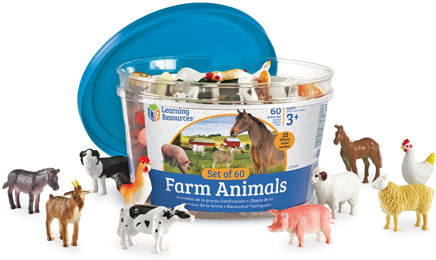 Learning Resources Farmyard Play Figures